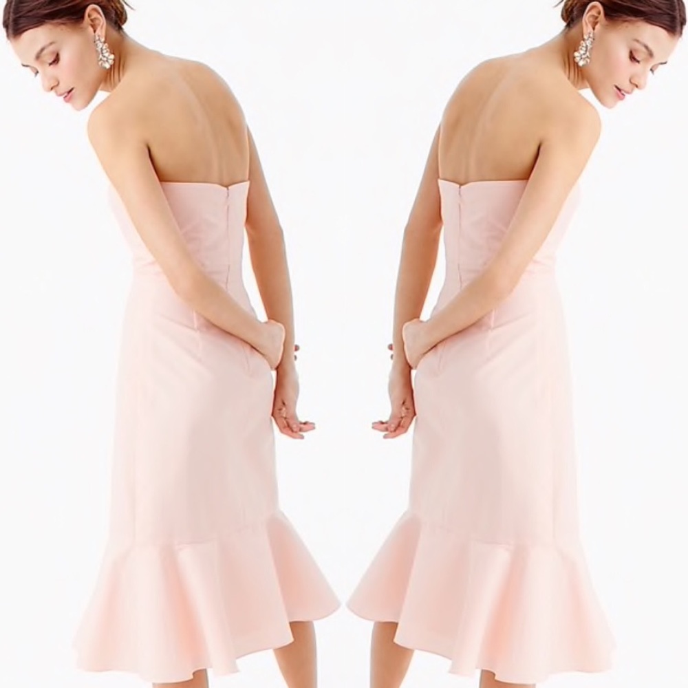 J. Crew Collection Ruffle Dress in Faile - Picture 3 of 8